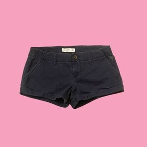 Navy Abercrombie Girls Shorts size 14